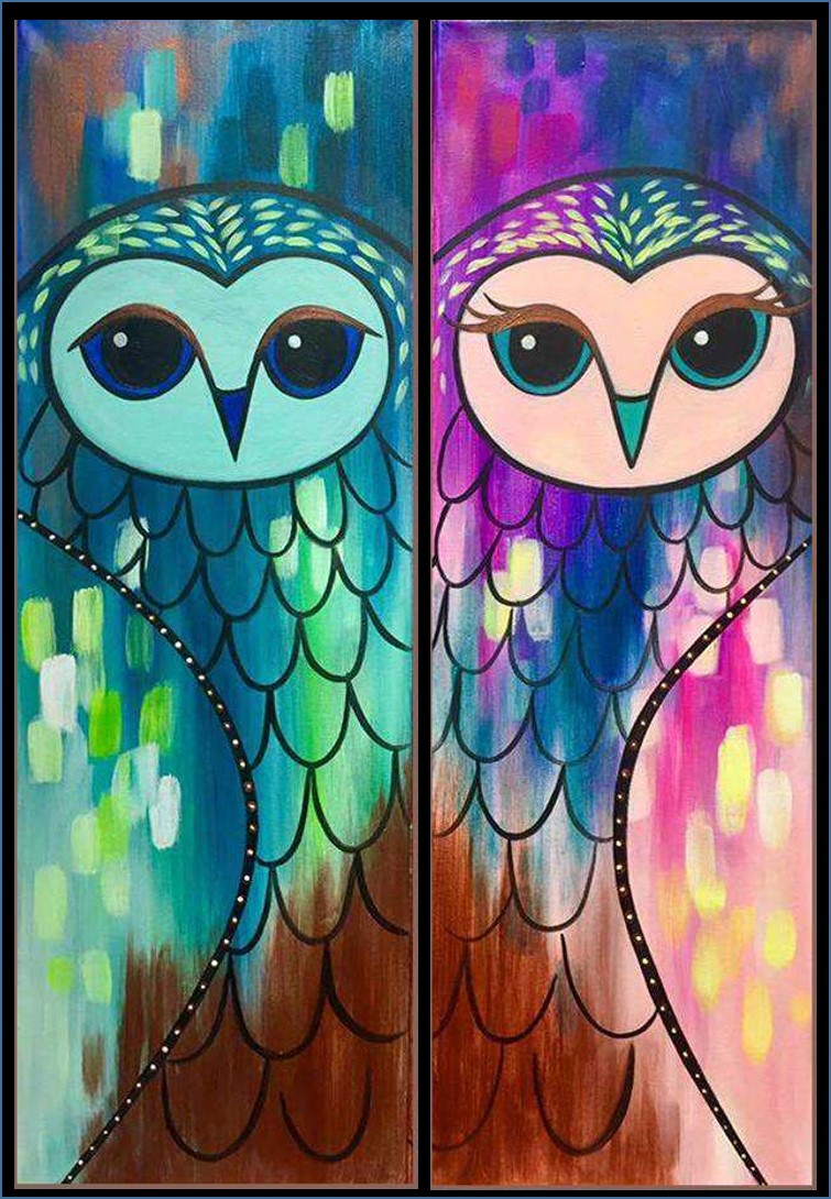 Opulent Owl Mates Date Night